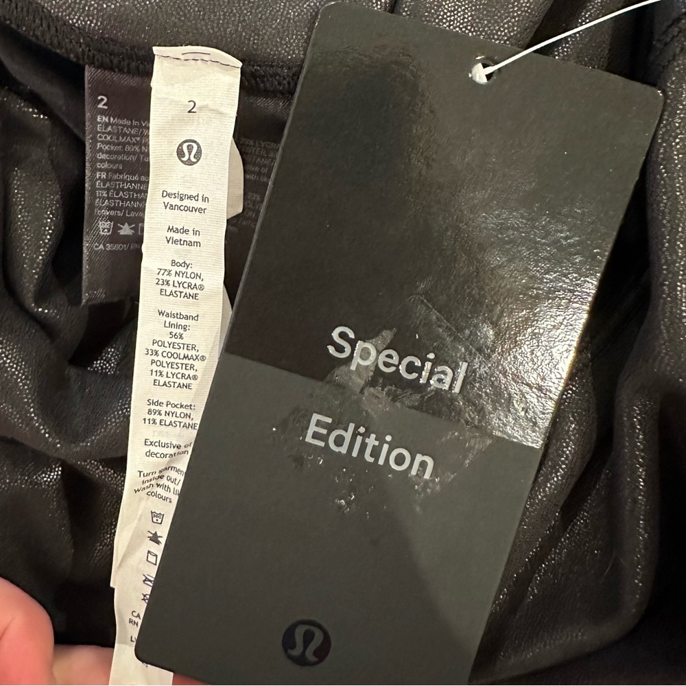 NWT Lululemon Wunder Train High Rise Tight Leggings  25” Pockets RFXB Size 2 - Picture 8 of 8